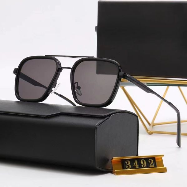 

vintage square frame sunglasses for women designer luxury men sunglasses, White;black