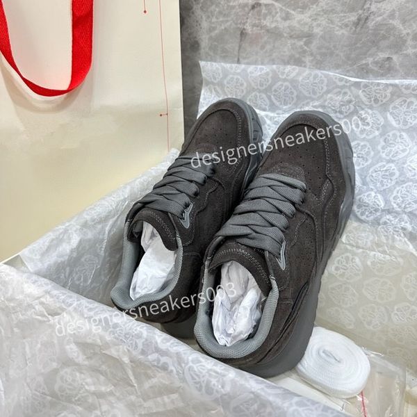 

new men sneakers designer casual shoes classic do-old dirty shoes mid double height bottom trainers leather glitter golden women quality2023, Black