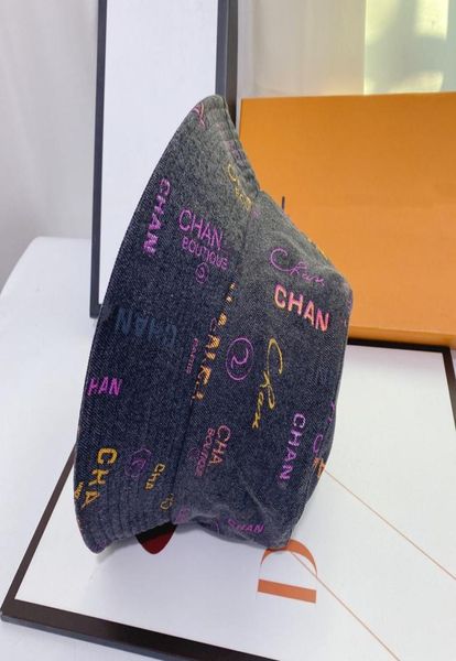 

brand 22ss fashion bucket hat cap for men woman baseball caps beanie casquettes baseball fisherman buckets hats patchwork high qua4691087, Blue;gray