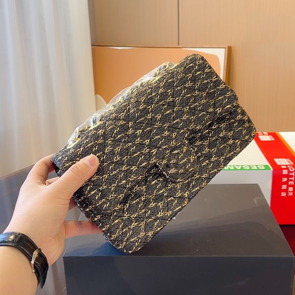 

s channel classic flap tweed crossbody bags france brand 5a quality quilted matelasse chain serial number shoulder bag paris luxury women ha