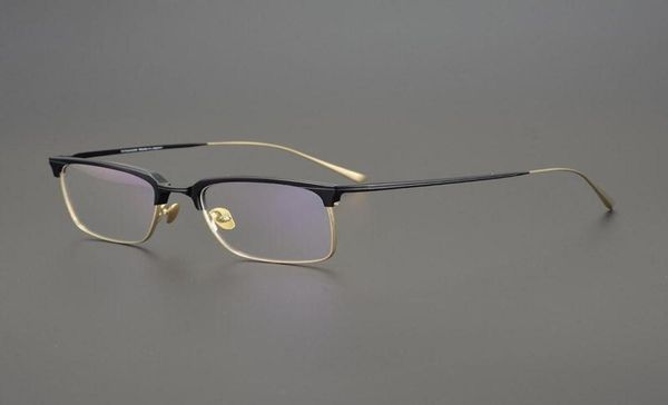 

fashion sunglasses frames titanium glasses frame men personality square eyeglasses for women clear lens prescription 5827569, Black