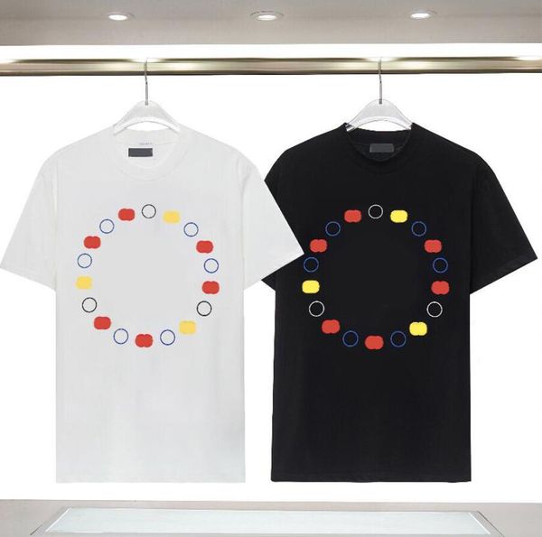 

summer mens t shirts women designers loose tees fashion mans polos casual shirt luxurys clothing street shorts sleeve clothes tshirts, White