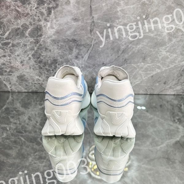 

2023 designer woman's shoe leather lace up men fashion platform sneakers white black mens womens casual shoes chaussures