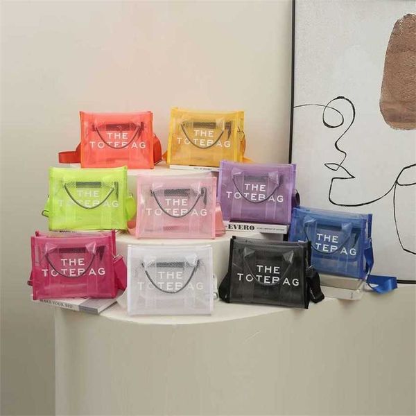 

15% off 2023 fashion handbag new women's pvc jelly large capacity handheld tote s crossbody bag