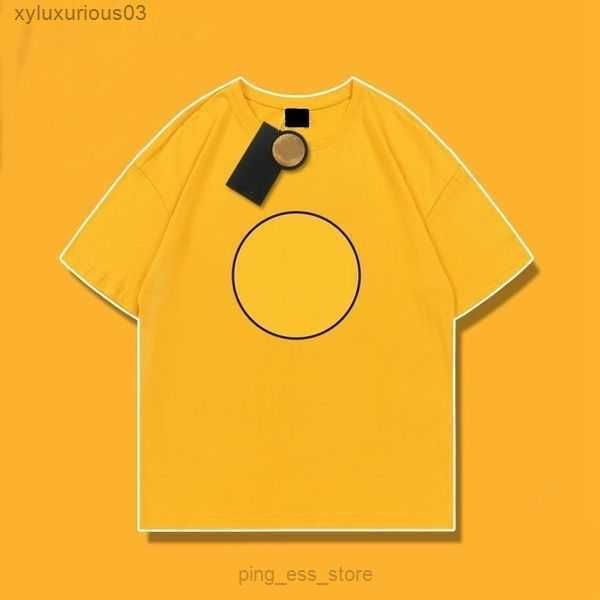 

men's t-shirts drew cotton clothes designer 1 1 and women's basic couple smiling face print large star sleeve fashion trend mbiu 3, White;black