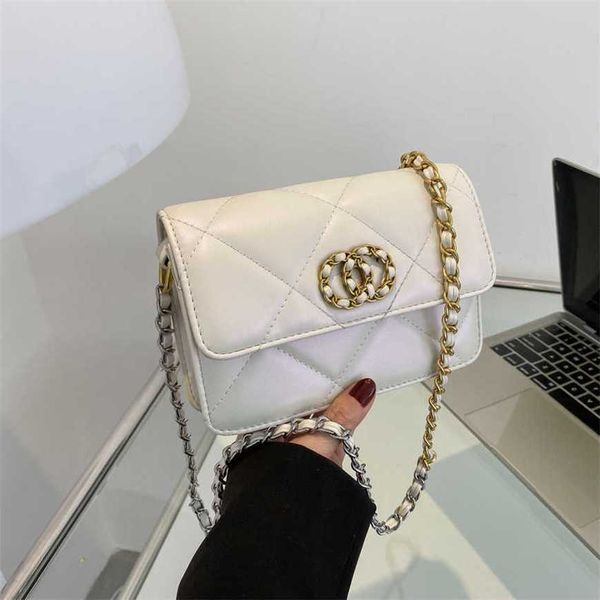 

23% 2023 fashion handbag baobao women's new versatile and simple western commuter single shoulder crossbody diamond chain small square