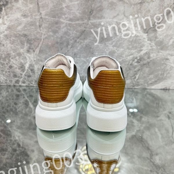 

2023 new designer women's sports shoes genuine leather casual shoes men's sports shoes black white lacing four seasons shoes