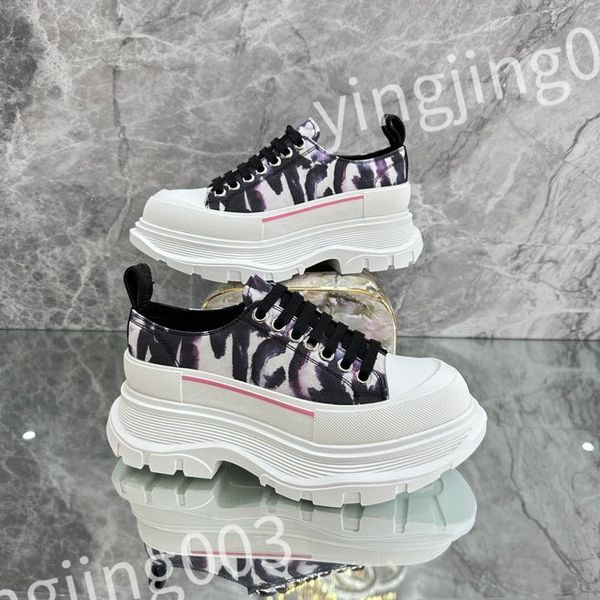 

2023 new designer woman's shoe leather lace up mens fashion platform sneakers white black mens womens casual shoes