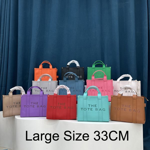 

leather the tote bag lady famous designer large 33cm messenger shopping bags cross body shoulder bags handbags women totes men short distanc