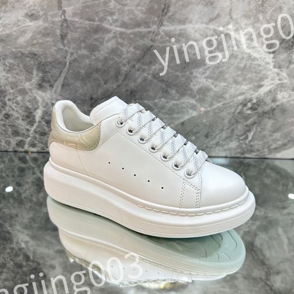 

2023 new luxurys designer women's sports shoes genuine leather casual shoes men's sports shoes black white lacing four seasons sho