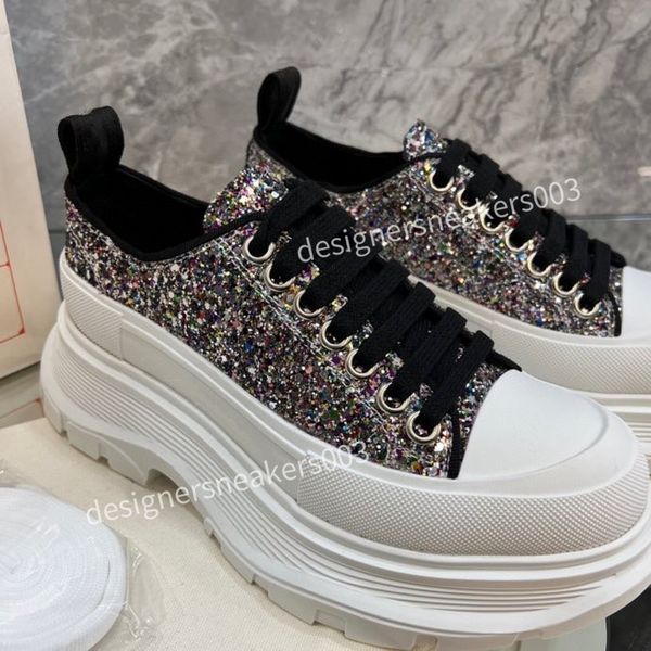 

2023new brand mens designer casual shoes classic do-old dirty shoes mid double height bottom trainers leather glitter golden quality, Black