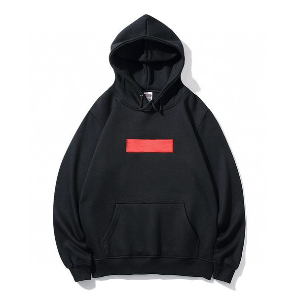 

23 ss r men's hoodie supermes men's hoodie designer hoodie men's women's, Black