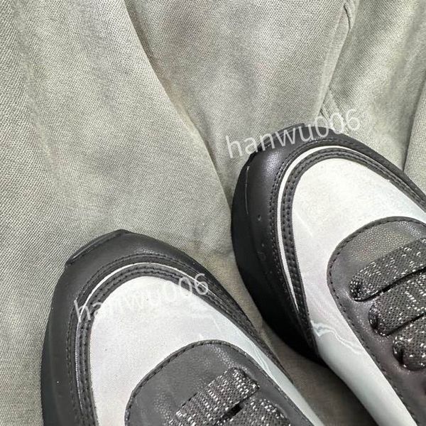 

new womens fashion casual shoes sneaker designer running shoes fashion channel sneakers luxury lace-up sports shoes casual classic sneakers, Black