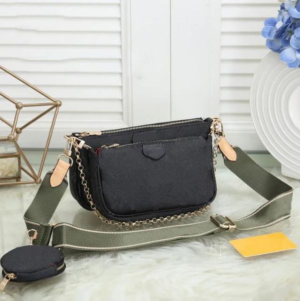 

sale 3 piece man womens luxurys designers bags handbags black hobo purse nylon chain lady handbag crossbody shoulder dhgerrgers