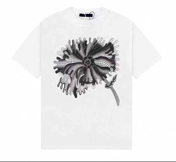 

men women designer t shirts printed fashion man t-shirt cotton casual tees short sleeve luxury hip hop streetwear tshirts xs- 511o, White;black