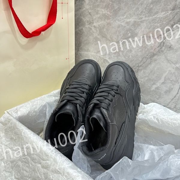 

2023 new luxury mens shoes casual shoes sneakers designer man running outdoor sports design women's sneaker platform, Black