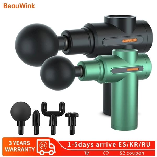 

full body massager pistol pijat mini portabel pemijat elektrik otot jaringan dalam penghilang rasa sakit untuk pelangsing kebugaran relaksas