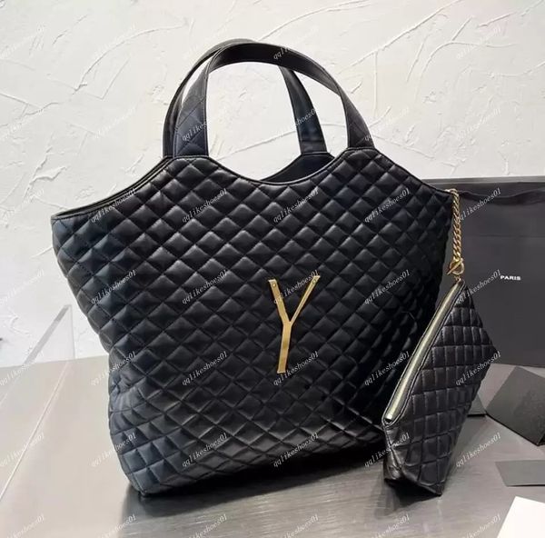 

5a original icare maxi shopping bag 58cm and 48cm quilted lambskin designer bags women the tote bag attaches crossbody beach large totes sho