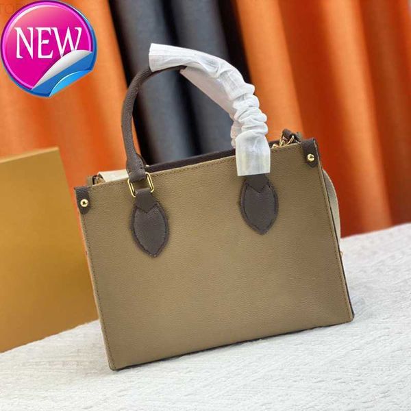 

onthego pm tote bag designer shopping ribbon shoulder strap coin ladies hand fashion leather canvas luxury crossbody mini newhh