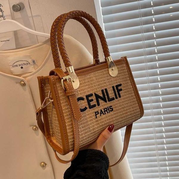 

50% off 2023 fshion this yer's populr strw hndbg is high-end mesh red woven one shoulder crossbody bg with fshionble nd foreign style.