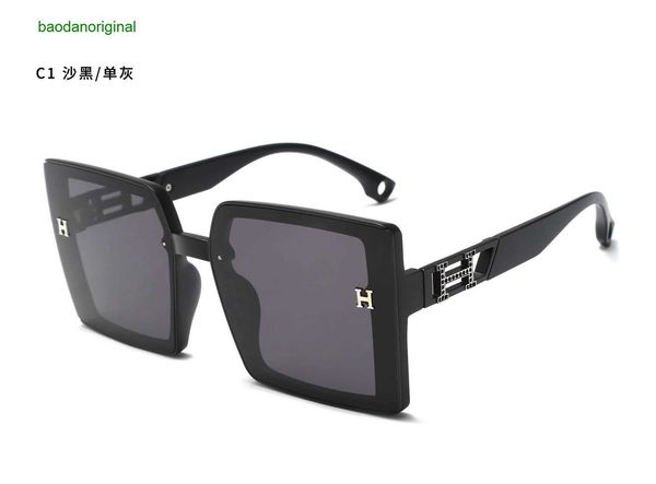 

hemres designer sunglasses spring 2023 cutout style niche sunglasses and goggles 9985, White;black