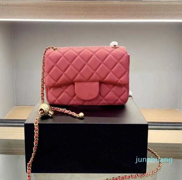 

2022 designer handbag shoulder chain bag clutch flap totes bags wallet check velour thread purse double letters solid hasp waist square stri