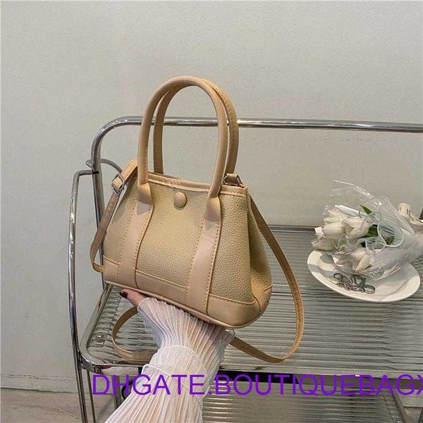 

original edition designer hremm party garden bags online store bag new women's small design tote fashion color contrast vegetable baske