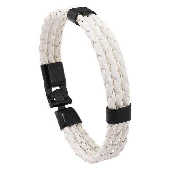 

selling product vintage bracelet leather multi layer alloy woven ornament wholesale, Golden;silver