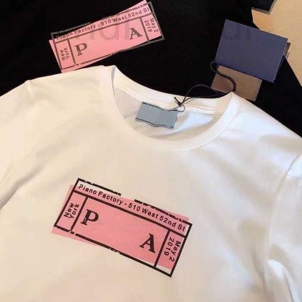 

men's t-shirts luxuriousmen t shirt suer cotton sweatshirt pd designer tshirt mens round neck pullover tee printed women short sleeved, White;black