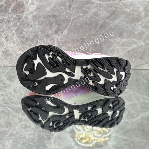 

rs sneakers camouflage casual shoes stylist men shoes designer checkered studded flats mesh fashion trainers, Black