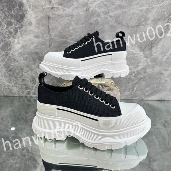 

2023 new luxurys men's shoes office sneakers mens flats designer man running outdoor sports design lady sneaker platform, Black