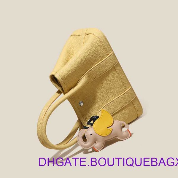 

original edition designer hremm party garden bags online store genuine leather 2023 new womens large capacity bucket tote one shoulder cross