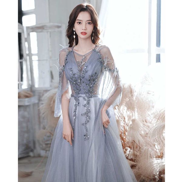 

blue evening dress elegant slim suspender dress, Black;pink