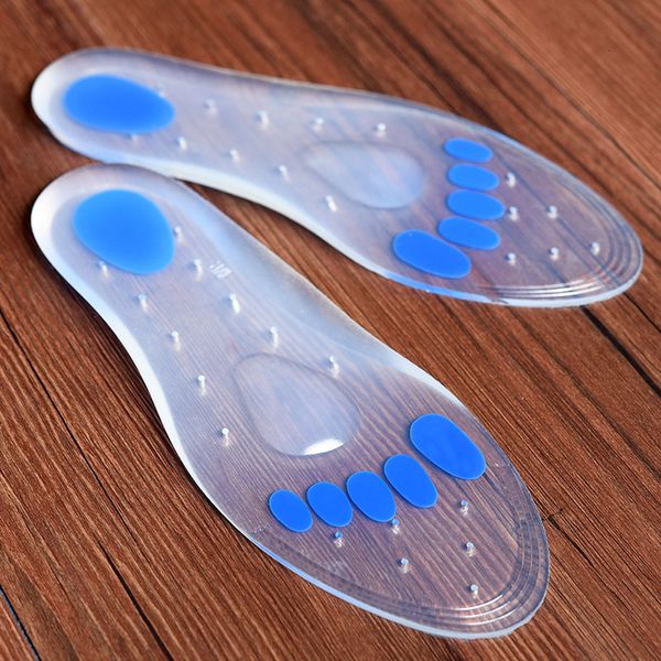 

shoe parts accessories sunvo silicone gel ortic insoles plantar fasciitis calluses foot care treatment heel pain arch support insert 230510, White;pink