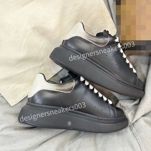 

2023new fashion men designer casual shoes classic do-old dirty shoes mid double height bottom trainers leather glitter golden quality, Black