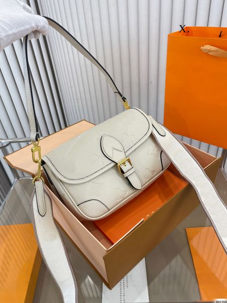 

m46388 m46386 sac diane shoulder bag 23ss diane handbag wiht jacquard strap women's designer crossbody women's leather crossbody t