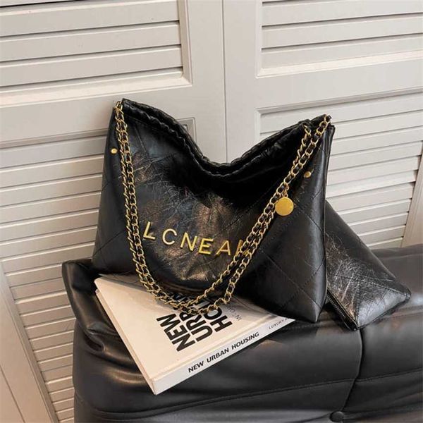 

30% off 2023 fashion handbag new dalingge underarm tote chain decoration handheld one shoulder crossbody shopping mommy bag