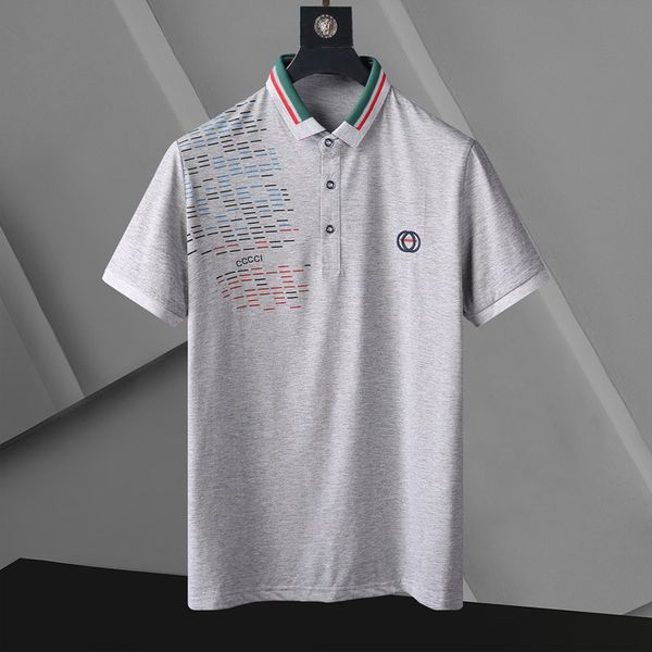 

new mens stylist polo shirts luxury italy mens 2020 designer clothes short sleeve fashion mens summer t shirt asian size, White;black