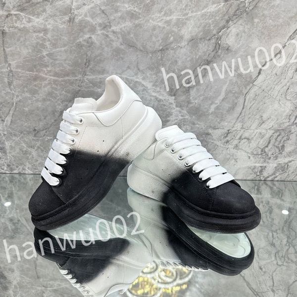 

2023 luxury men shoes casual shoes sneakers designer man running outdoor sports design women's sneaker platform, Black