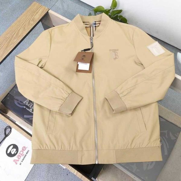 

bby mens baseball jacket burb designer jacket tb embroidered zipper cardigan coat fashion casual windproof jackets plus size 3xl 4xl, Black;brown