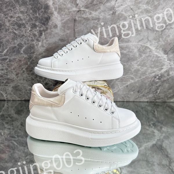 

2023 luxury designer womens sports shoes genuine leather casual shoes men's sports shoes black white lacing four seasons shoes