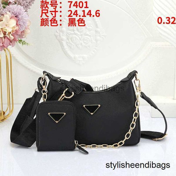 

designer bags cross body hh italy brand classic re-edition 2005 nylon triangle sign crossbody bags fashion women 3 in 1 totes luxury designe