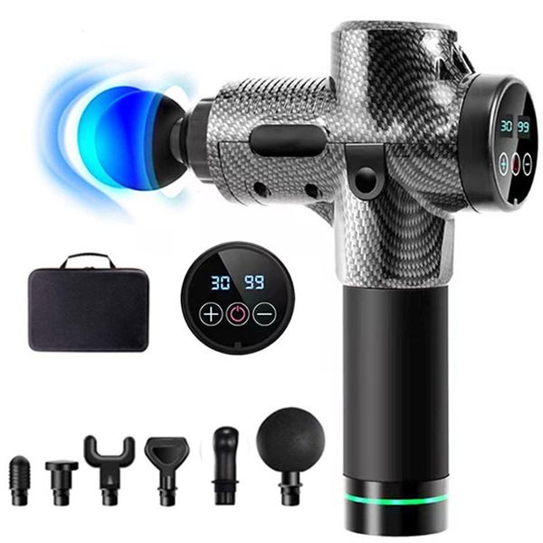 

full body massager pijat elektrik pistol fasia frekuensi tinggi otot dalam relaksasi tubuh pereda nyeri latihan santai kebugaran 230510