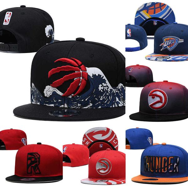 

snapbacks atlanta''hawks''caps oklahoma''city thunder''hat toronto''raptors''bas, Black;white