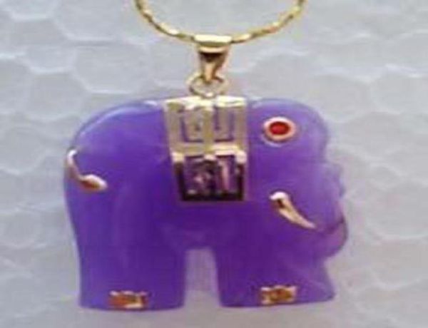 

charming green jade elephant pendant necklace 180390390127340795, Silver