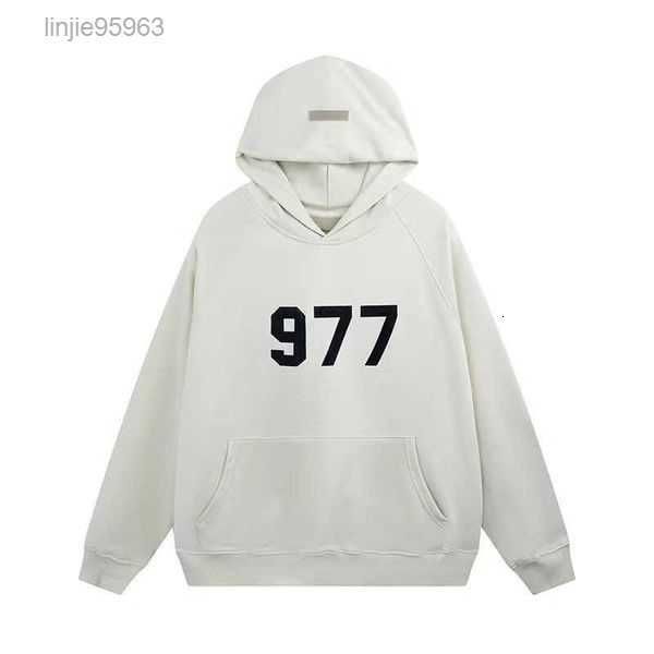 

designer warm hoodie hoodie men's pullover sweatshirt black white gray male and female couple style casual simple printed alphabet ess