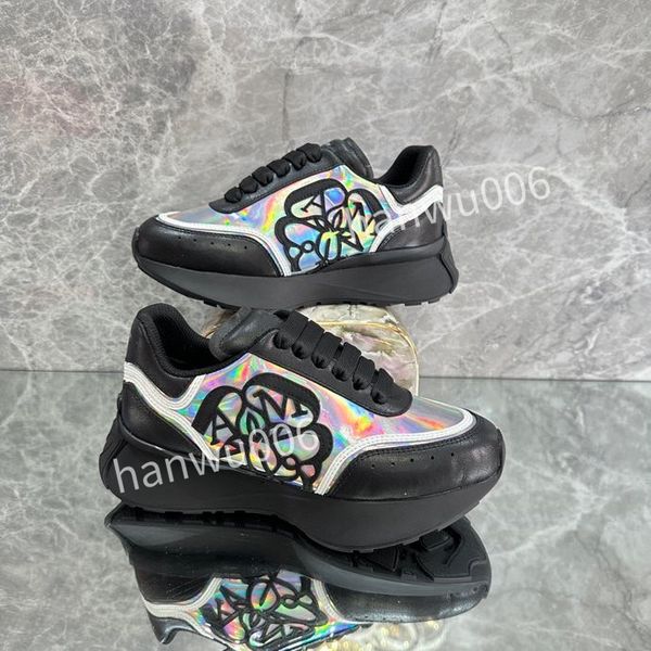 

new womens fashion casual shoes sneaker designer running shoes fashion channel sneakers luxury lace-up sports shoes casual classic sneakers2, Black