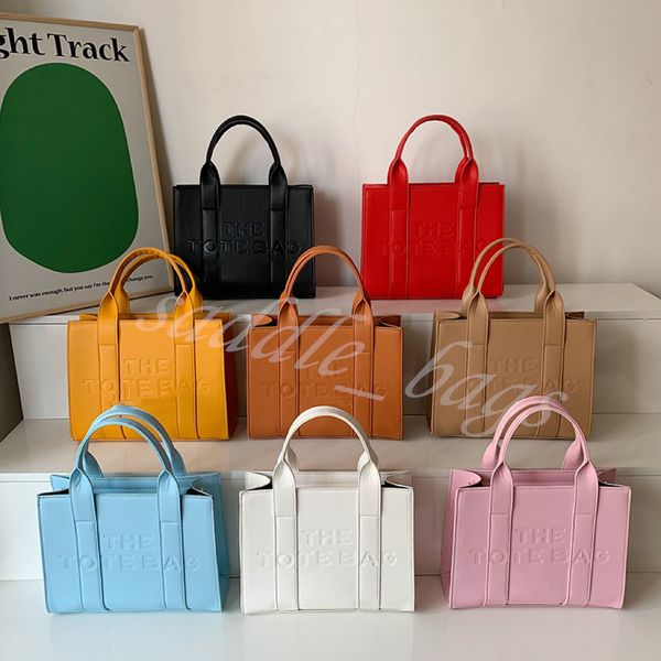 

fashion bags designer the tote bag shoulder bags large capacity shopping bags solid color single shoulder crossbody bag three rows of letter