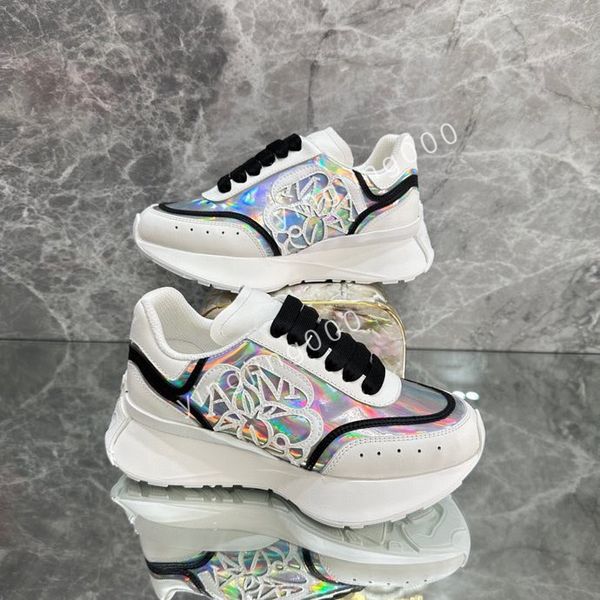 

designers sneakers camouflage casual shoes stylist women mens shoes designer checkered studded flats mesh camo fashion trainers2023, Black