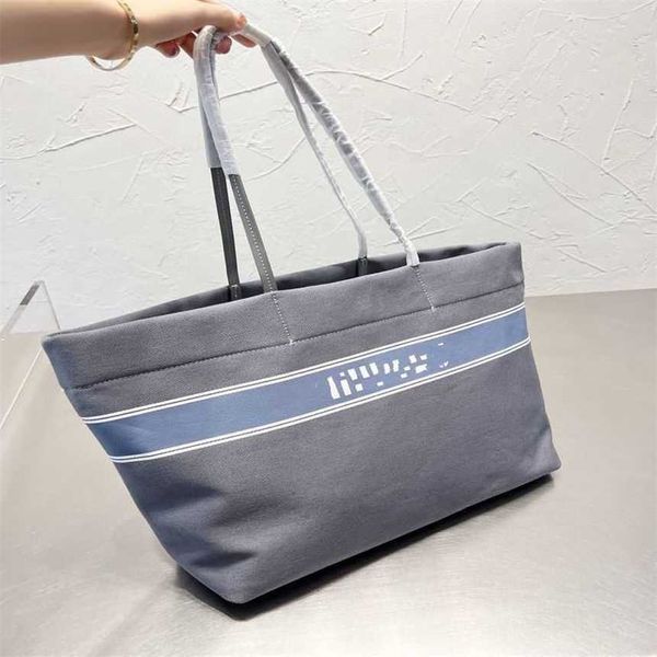 

32% 2023 fashion handbag handheld one shoulder tote large capacity female thickened student canvas storage simple shopping bag